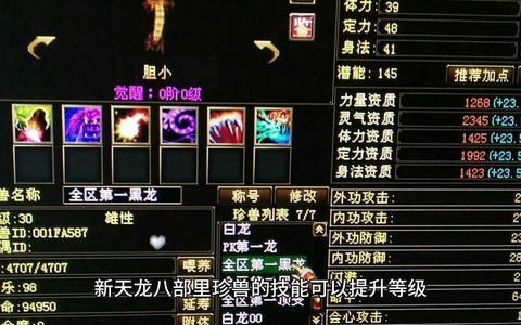 天龙八部珍兽怎么升星[图2]