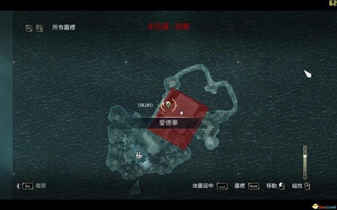 刺客信条4怎么看地图